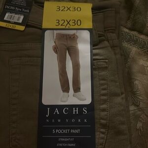 - JACHS men’s twill 5 pocket pant